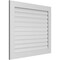 Ekena Millwork Vertical Surface Mount PVC Gable Vent: Functional, w/ 3-1/2"W x 1"P Standard Frame, 40"W x 34"H GVPVE40X3401SF - alternate 3